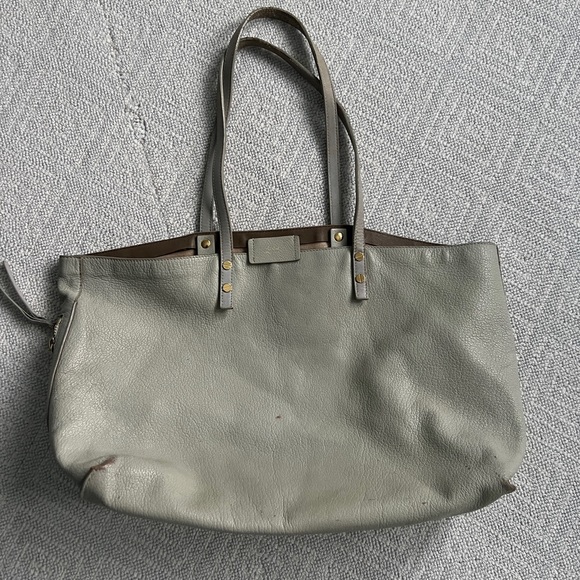 Chloé leather beige large tote bag. - Picture 2 of 5